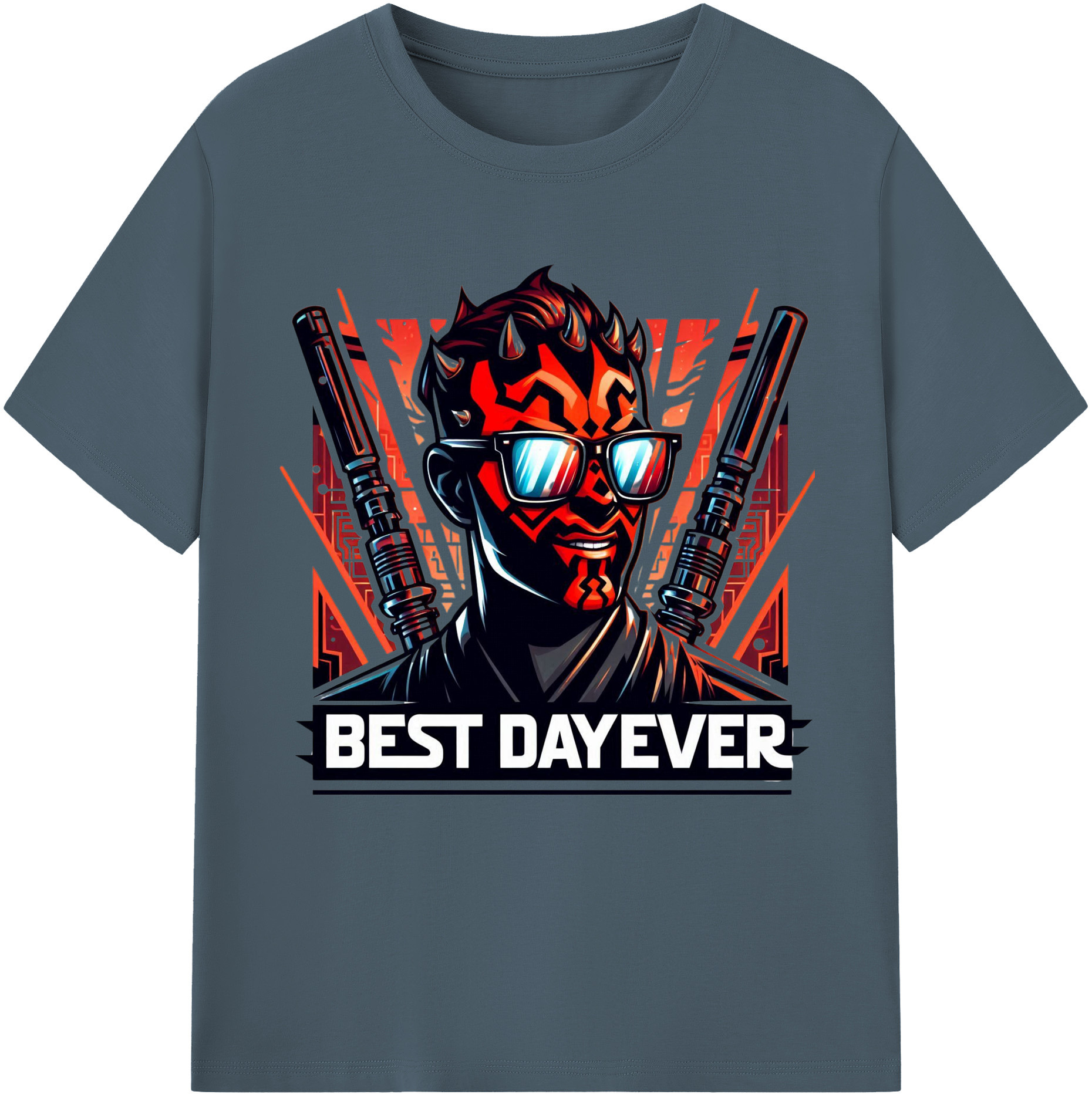（画像用） スター・ウォーズ Star Wars 綿100％半袖Tシャツ（フロントプリント）